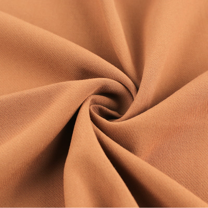 FX54218 Populárny dvojitý tkanina Polyester Rayon 4 -Way Stretch Tkanina pre dámsky oblek a nohavice