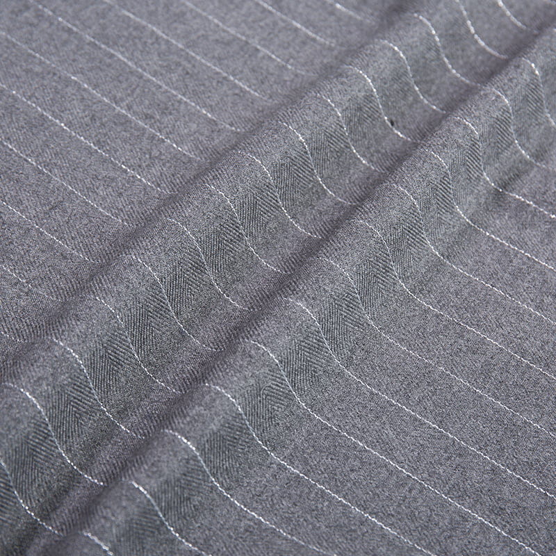 Fx55936 priadza zafarbený pruh polyester rayon spandex oblečenie tkanina